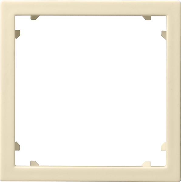 Gira Adapterrahmen quadr. 45 x 45 mm System 55 Cremeweiß 028301
