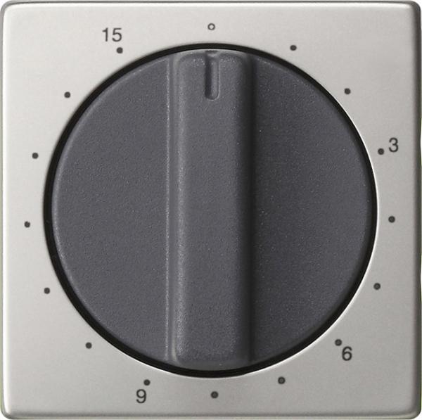Gira Abd. Knebel Zeitsch. 15 min System 55 Edelstahl 0640600