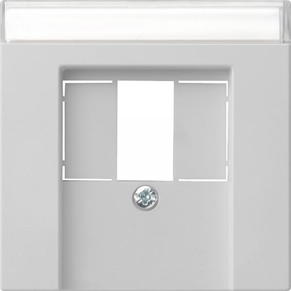 Gira Abd. BSF TAE USB System 55 Grau m 0876015