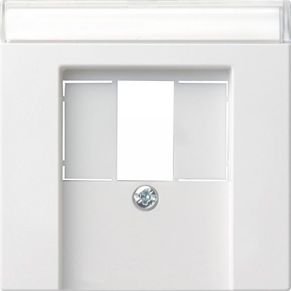 Gira Abd. BSF TAE USB System 55 Reinweiß 087603
