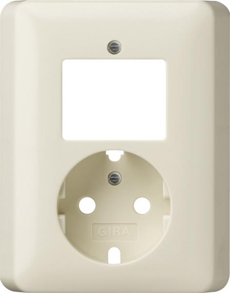 Gira Abd. Kombi AusWe/SCHUKO System 55 Cremeweiß 092801