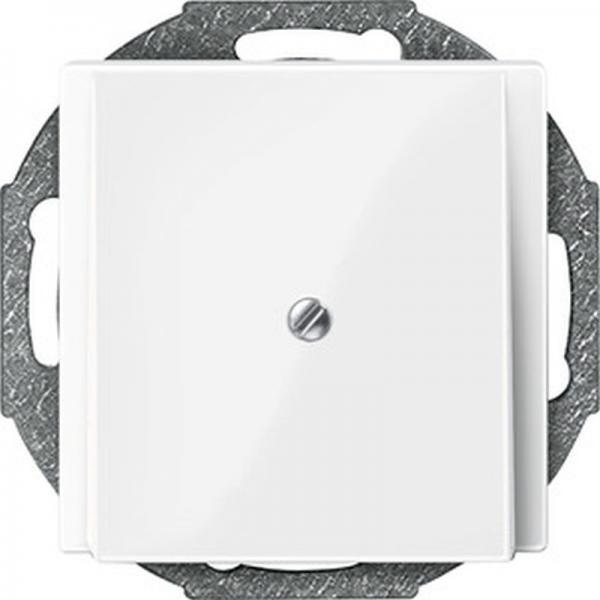 Merten System M Abdeckung Leitungsauslass polarwei§ gl_nzend 296319