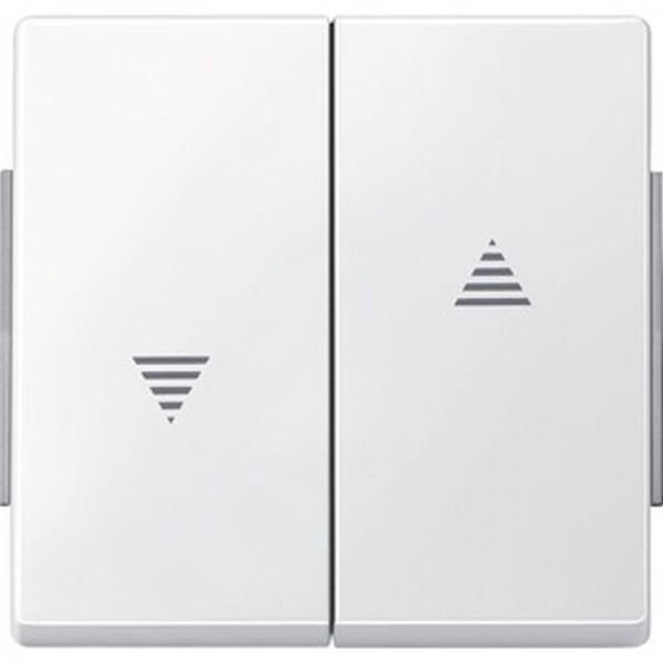 Merten AQUADESIGN IP44 Jalousie Wippe  polarweiß  343419