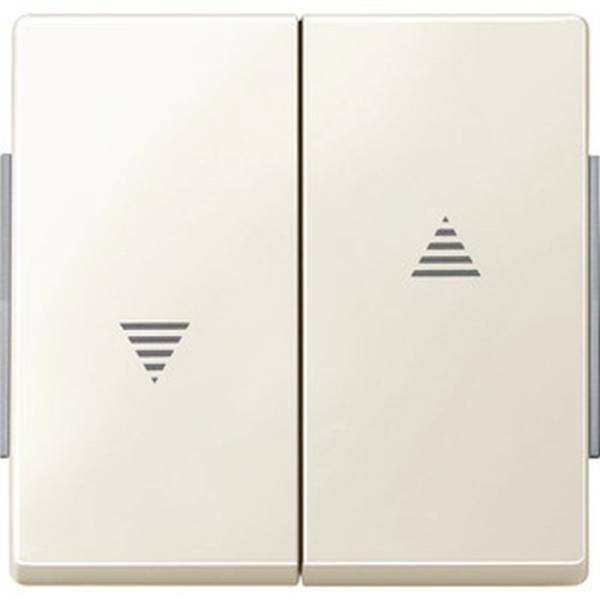 Merten AQUADESIGN IP44 Jalousie Wippe weiß 343444