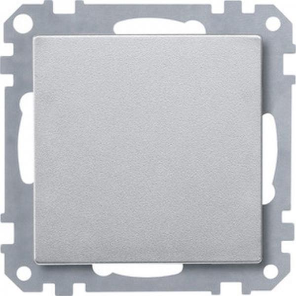 Merten System M Blindabdeckung aluminium 391860