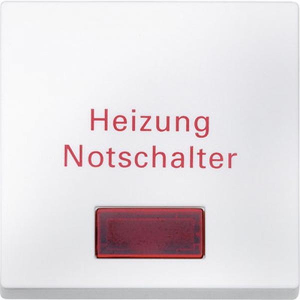 Merten System M Kontroll Wippe fŸr Heizungs-Notschalter polarwei§ matt 433919
