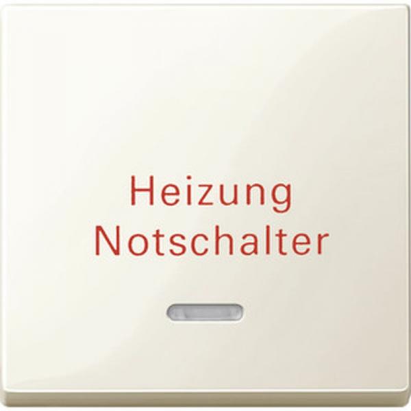 Merten System M Kontroll Wippe fŸr Heizungs-Notschalter wei§ gl_nzend 435144