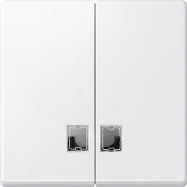 Merten System M Serien Kontroll Wippe polarwei§ matt 437519