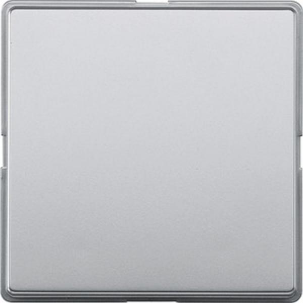 Merten AQUADESIGN IP44 Tast Dimmer Abdeckung aluminium  573860