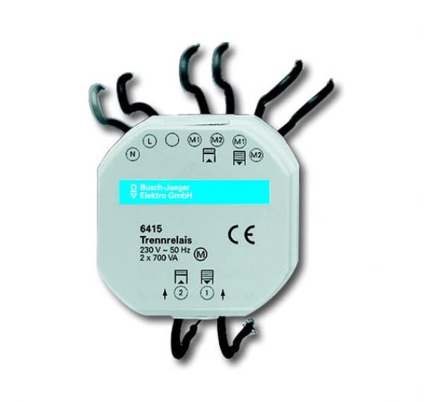 B+J Busch-Jalousiecontrol® II, Trennrelais, 2-fach,  6415