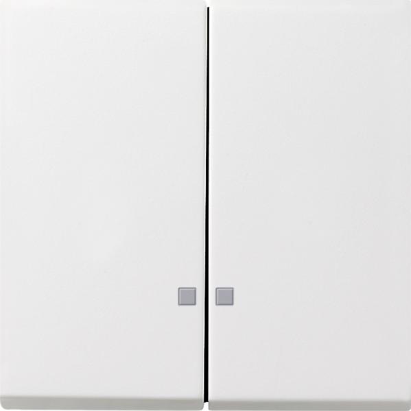 Gira Serienwippen Kontrollfenster Fl_chenschalter Reinwei§ 0631112