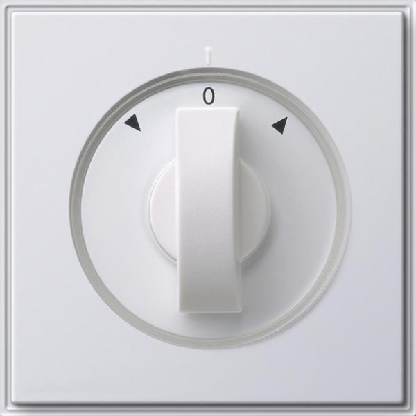 Gira Abdeckung Knebel Jalousieschalter Gira TX_44 (WG UP) Reinwei§ 066666