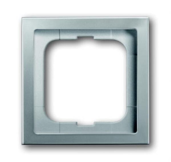 B+J pur edelstahl, Rahmen 1-fach, edelstahl 1721-866K