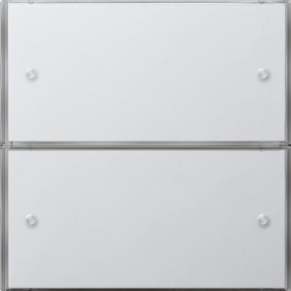 Gira KNX Tastsensor 3 Komfort 2fach Fl_chenschalter Reinwei§ 2032112