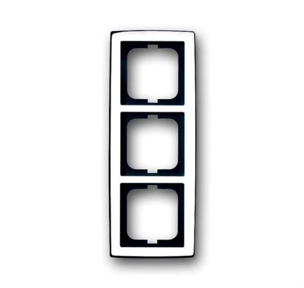 B+J solo¨,  Rahmen 3-fach, chrom glanz 1723-80G