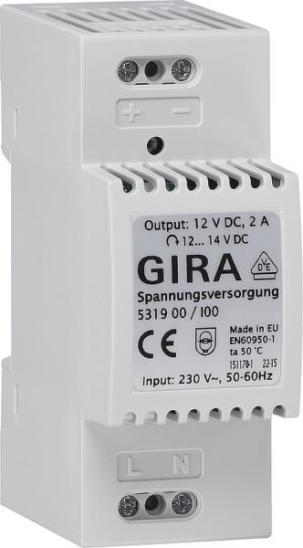 Gira Spannungsversorgung 12 V DC 2 A Elektronik 531900