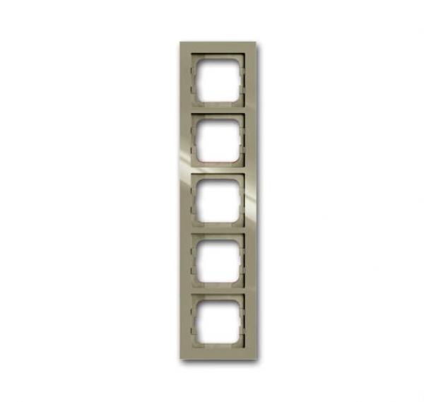 B+J Busch-axcent¨,  Rahmen 5-fach, maison-beige 1725-299