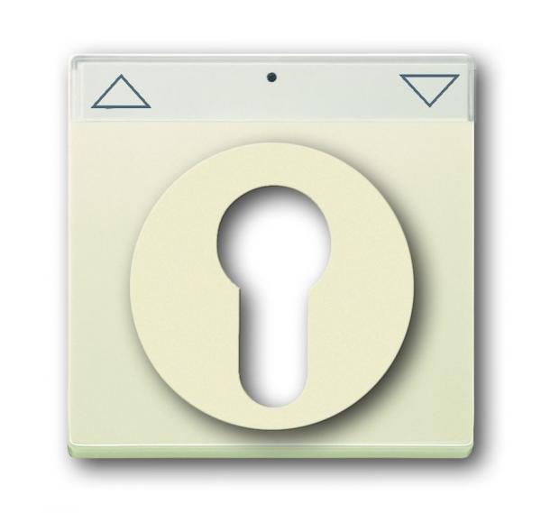 B+J future® linear, Abdeckung für Schlüsselschalter, elfenbeinweiß 1755 SL/PZ-82-101