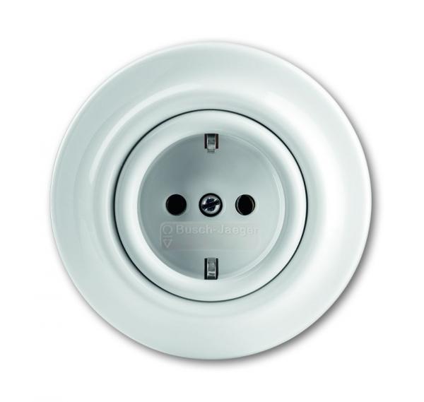 B+J Decento¨, Steckdosen Einsatz, studiowei§ 20 EUJ-64