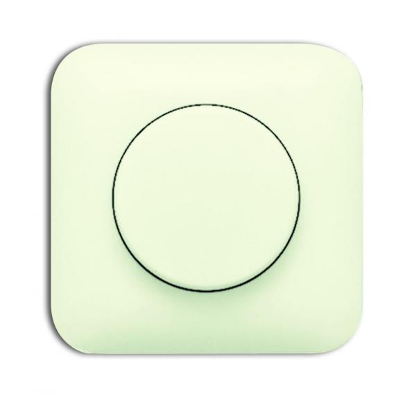 B+J Busch-Duro 2000¨ SI, Abdeckung fŸr Drehdimmer, wei§ 2115 J-212