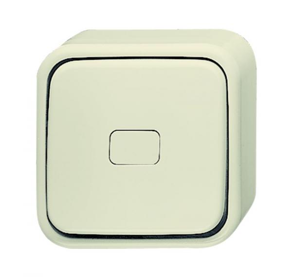 B+J Busch-Duro 2000® AP Wippschalter mit Beleuchtung, weiß 2601/6 APGL