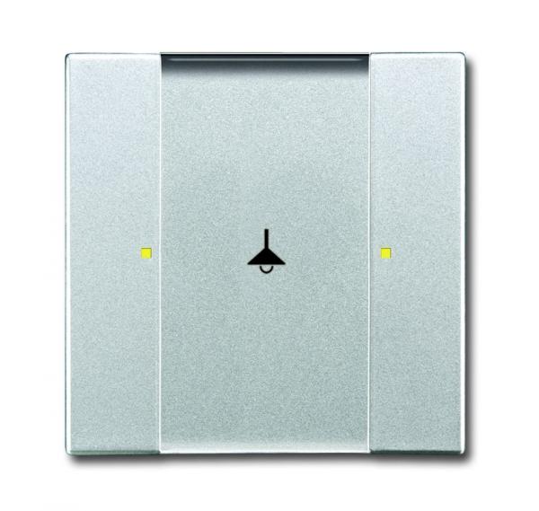 B+J  UP-Sensoren future¨ linear, Tastsensor, 1/2-fach, Multifunktion, alusilber 6125/02-83