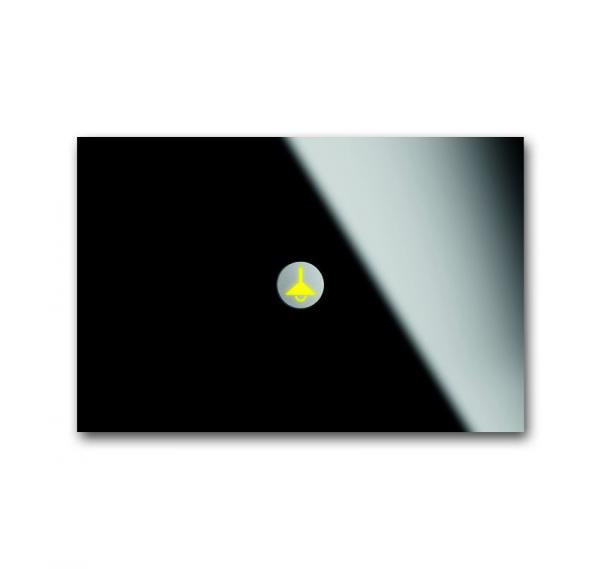 B+J Busch-priOn¨ Sensoren, UP-Fl_chenbedienelement, Bedienelement 1-fach, Glas schwarz 6340-825-101