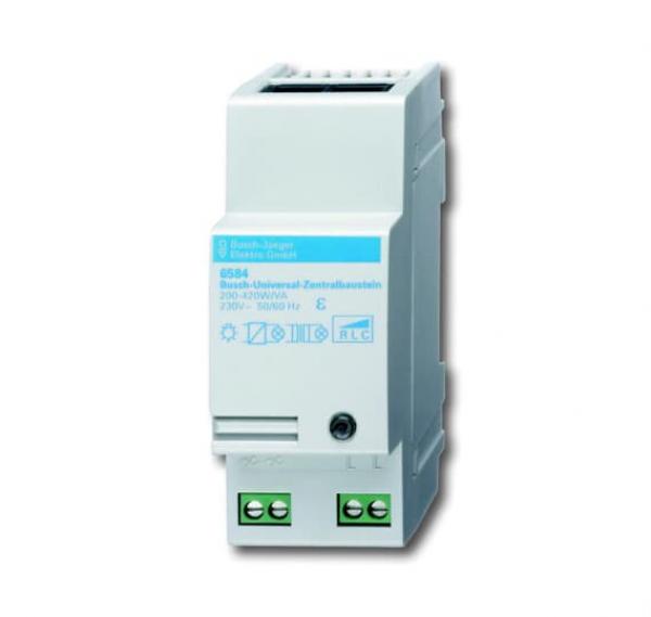 B+J Busch-Dimmer®, REG-Geräte, Universal-Zentralbaustein für Busch-Dimmer® 6583,  6584