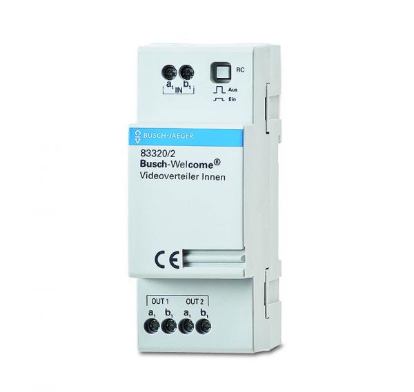 B+J Busch-Welcome¨, Systemger_te, Videoverteiler innen REG,  83320/2