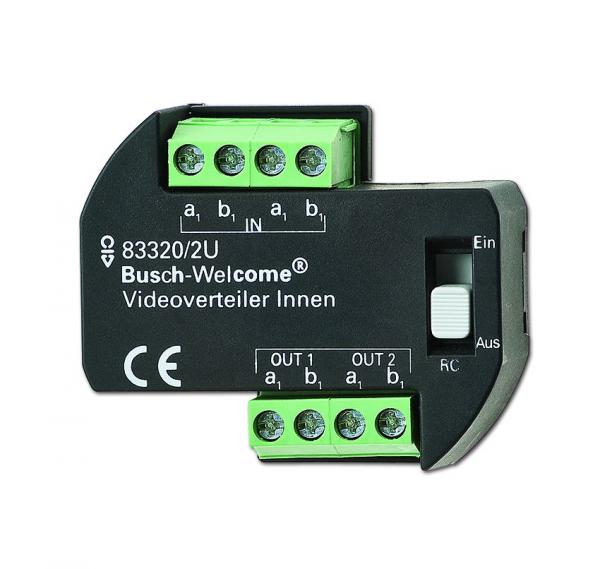 B+J Busch-Welcome¨, Systemger_te, Videoverteiler innen UP,  83320/2 U