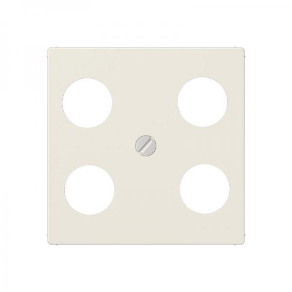 Jung AS500 SAT-Adeckung 4loch Weiß A561-4SAT1