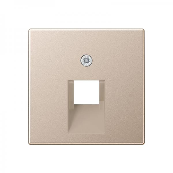Jung A500 UAE/ISDN Abdeckung 1fach Champagner A569-1PLUACH