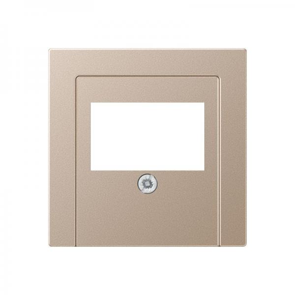 Jung A500 TAE/LS-Abdeckung Champagner A569PLTCH