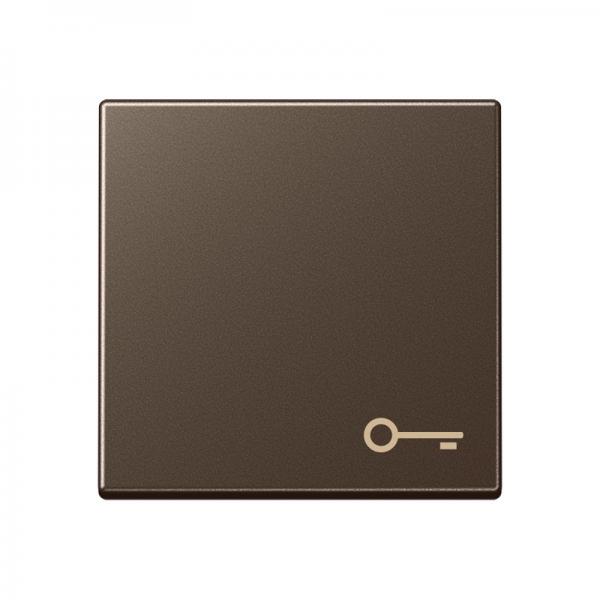 Jung A500 Wippe mit Symbol Tuer Mokka A590TMO