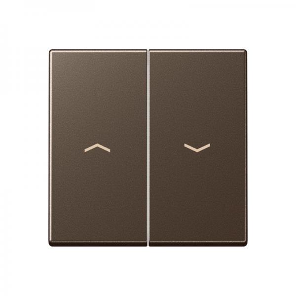 Jung A500 Jalousie Wippe Mokka A595PMO