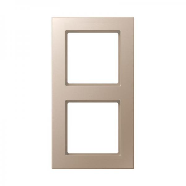 Jung A500 creation Rahmen 2fach Champagner AC582CH