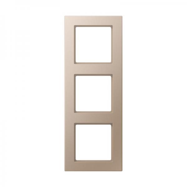 Jung A500 creation Rahmen 3fach Champagner AC583CH