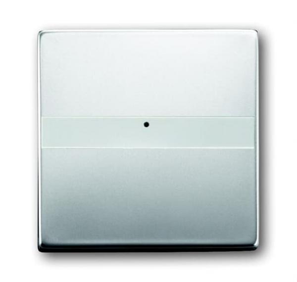 B+J pur edelstahl, Wippe mit Beschriftungsfeld und Lichtleiter 1764 NLI-866