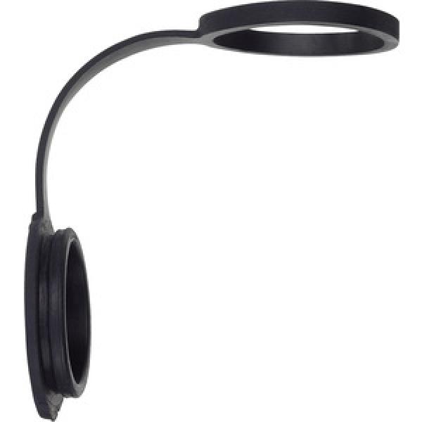 Merten Ersatz Klappdeckel für Gummi-Kupplung, schwarz 174197