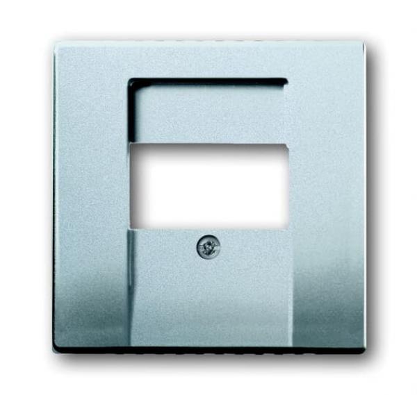 B+J future® linear, TAE LS Abdeckung, alusilber 1766-83