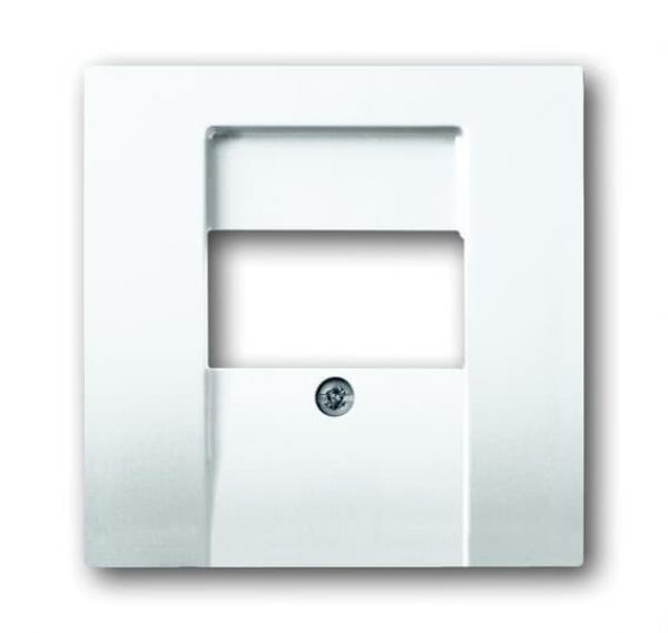 B+J future linear, TAE Abdeckung , studioweiß 1766-84