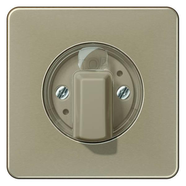 Jung CD500 Abdeckung Jalousie Drehschalter Aluminium CD1541GB