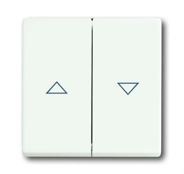 B+J future® linear, Jalousie Wippe, studioweiß matt 1785JA-884