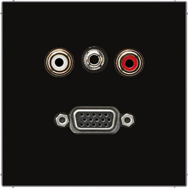 Jung Mediaanschluss MALS1072SW