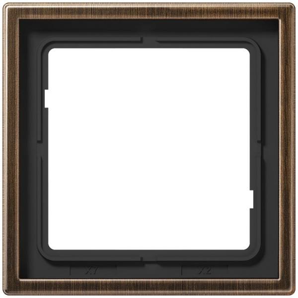 Jung LS990 Rahmen 1fach Messing Antik ME2981AT