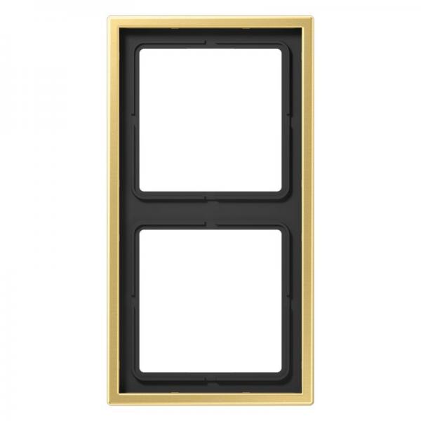Jung LS990 Rahmen 2fach Messing Classic ME2982C