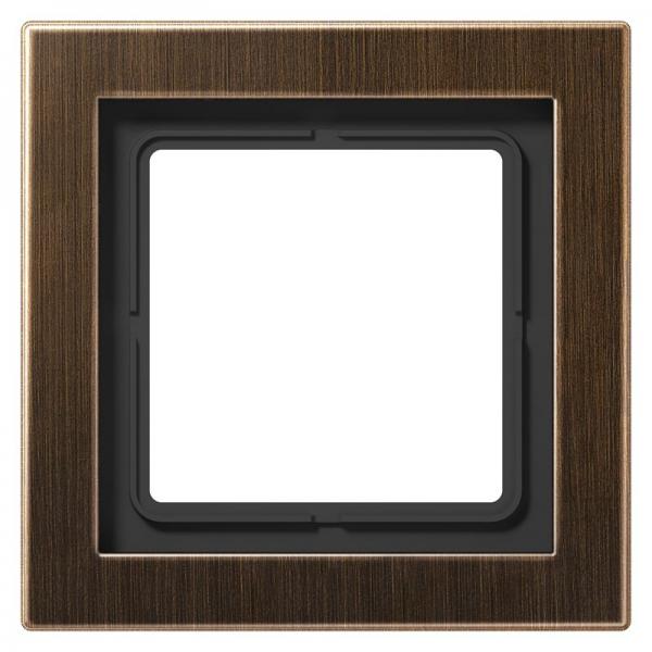 Jung LS990 Rahmen 1fach Messing Antik MED2981AT