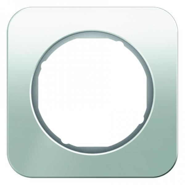 Berker R.1 Rahmen 1-Fach Glas, polarwei§ 10112109