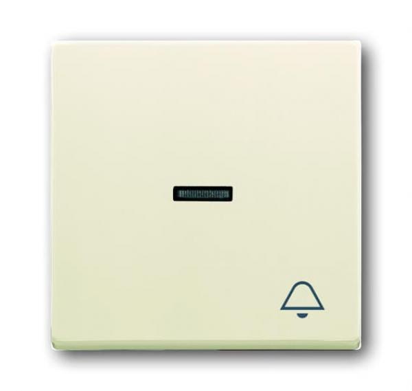 B+J future® linear, Wippe mit Symbol "Klingel", elfenbeinweiß 1789KI-82