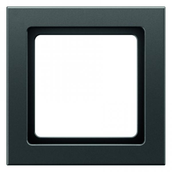 Berker Q.3 Rahmen 1-Fach anthrazit, samt 10116096
